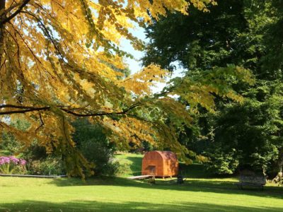 Cabane im Herbst