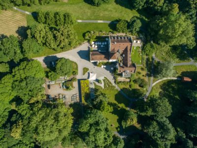 Schloss Wartegg Vogelperspektive